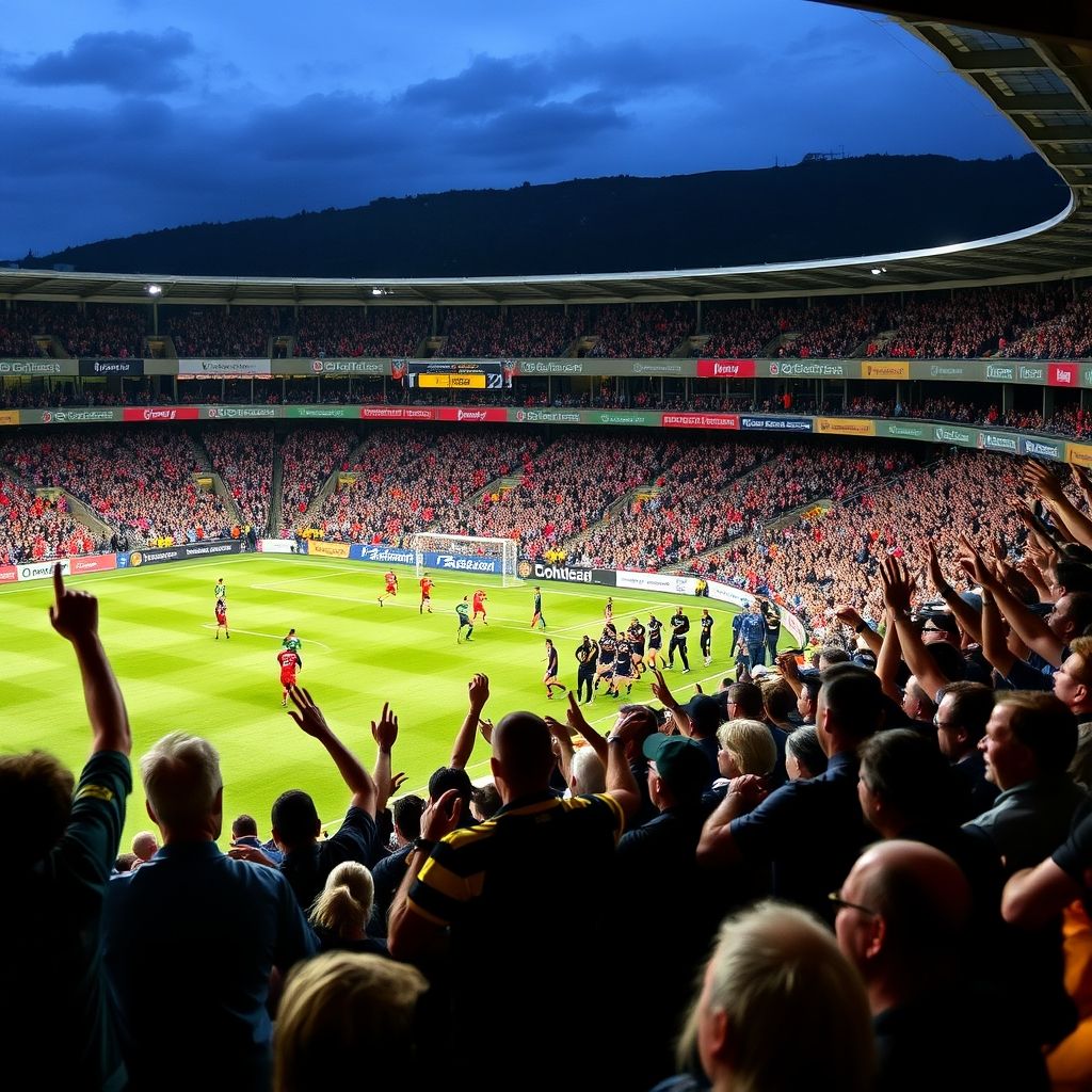 PG电子游戏-塔斯马尼亚联球迷现场助威,球队士气高涨